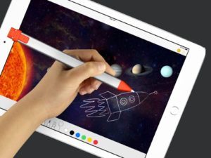 iPad Pro with Logitech Crayon